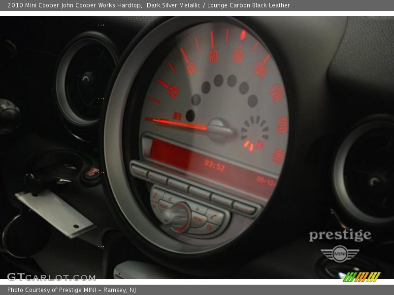 Dark Silver Metallic / Lounge Carbon Black Leather 2010 Mini Cooper John Cooper Works Hardtop