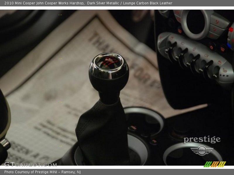 Dark Silver Metallic / Lounge Carbon Black Leather 2010 Mini Cooper John Cooper Works Hardtop