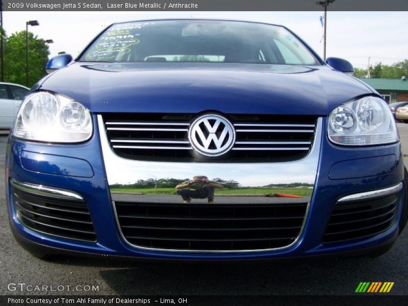 Laser Blue Metallic / Anthracite 2009 Volkswagen Jetta S Sedan