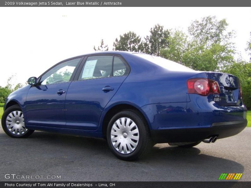 Laser Blue Metallic / Anthracite 2009 Volkswagen Jetta S Sedan