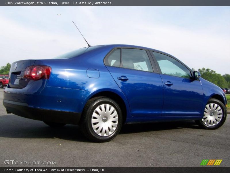 Laser Blue Metallic / Anthracite 2009 Volkswagen Jetta S Sedan