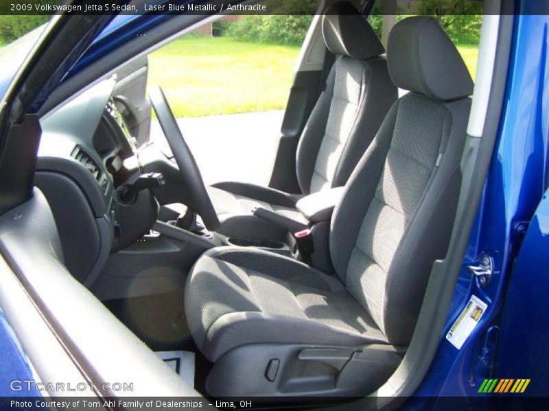 Laser Blue Metallic / Anthracite 2009 Volkswagen Jetta S Sedan