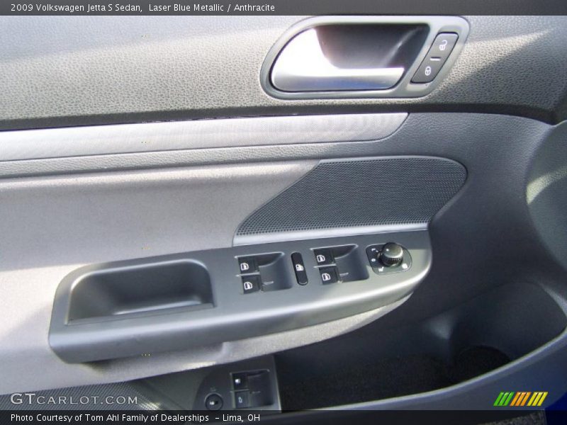 Laser Blue Metallic / Anthracite 2009 Volkswagen Jetta S Sedan