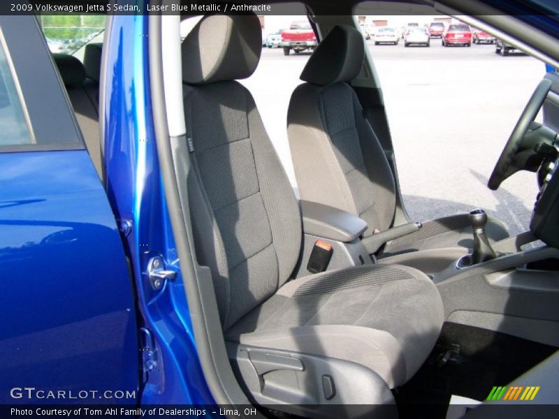 Laser Blue Metallic / Anthracite 2009 Volkswagen Jetta S Sedan