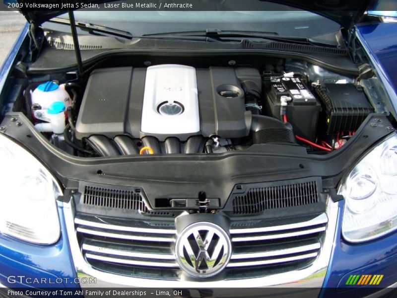 Laser Blue Metallic / Anthracite 2009 Volkswagen Jetta S Sedan