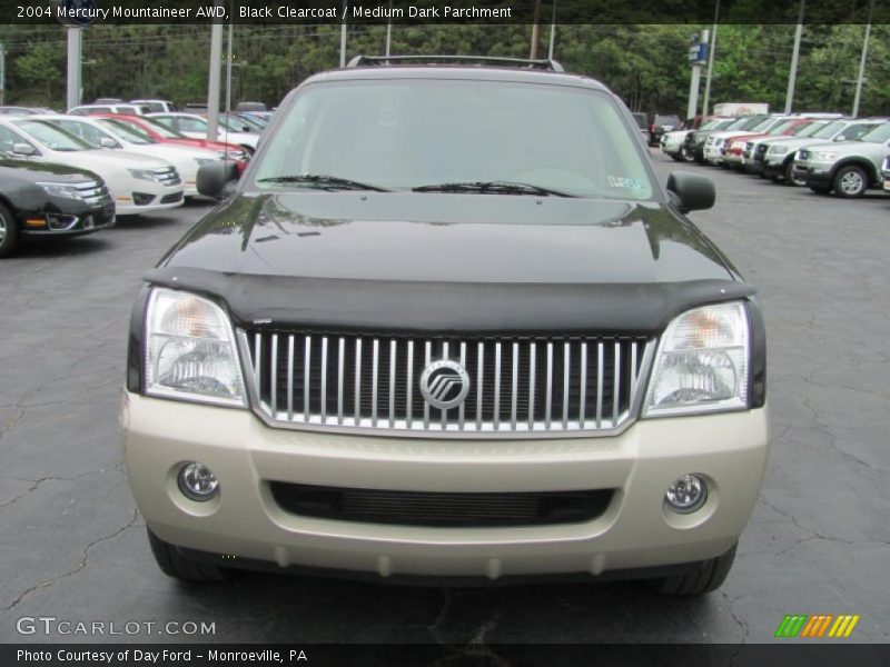 Black Clearcoat / Medium Dark Parchment 2004 Mercury Mountaineer AWD