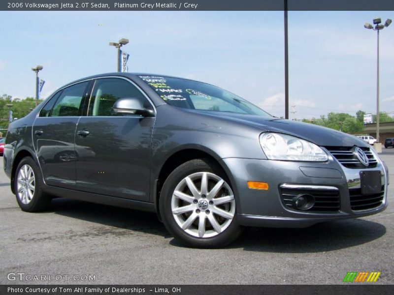 Platinum Grey Metallic / Grey 2006 Volkswagen Jetta 2.0T Sedan