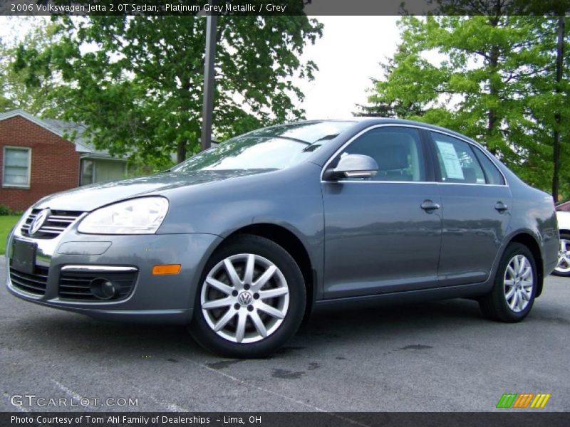 Platinum Grey Metallic / Grey 2006 Volkswagen Jetta 2.0T Sedan