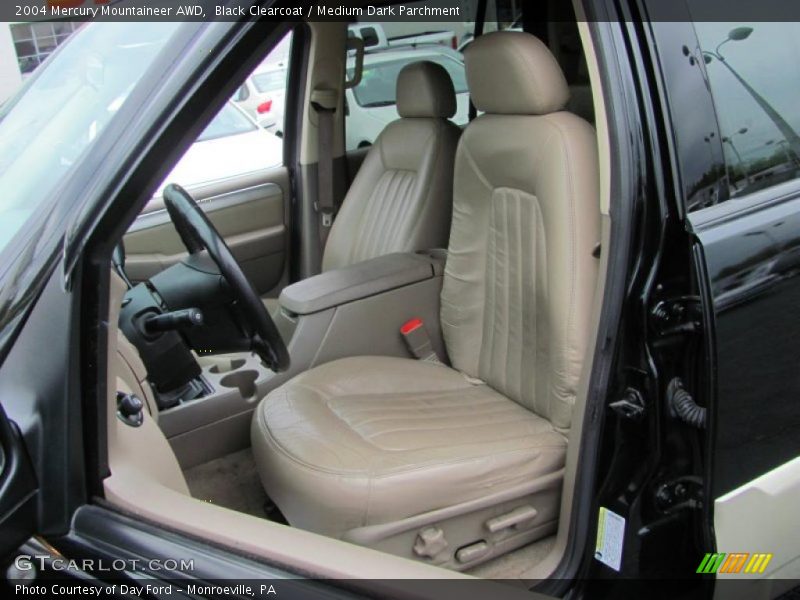 Black Clearcoat / Medium Dark Parchment 2004 Mercury Mountaineer AWD