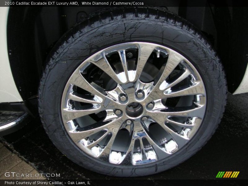 White Diamond / Cashmere/Cocoa 2010 Cadillac Escalade EXT Luxury AWD