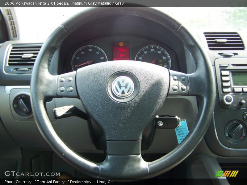 Platinum Grey Metallic / Grey 2006 Volkswagen Jetta 2.0T Sedan