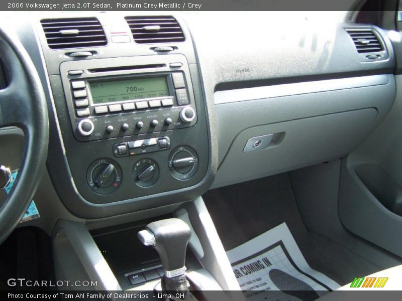 Platinum Grey Metallic / Grey 2006 Volkswagen Jetta 2.0T Sedan