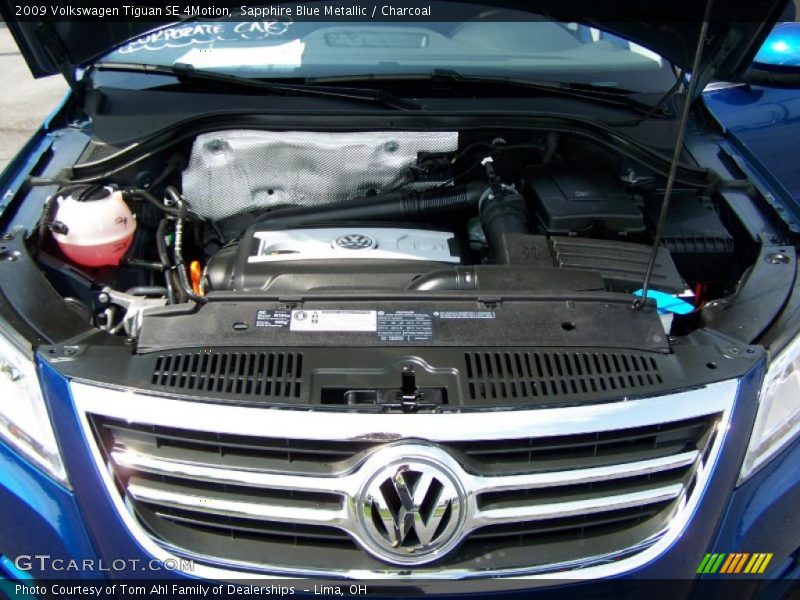 Sapphire Blue Metallic / Charcoal 2009 Volkswagen Tiguan SE 4Motion