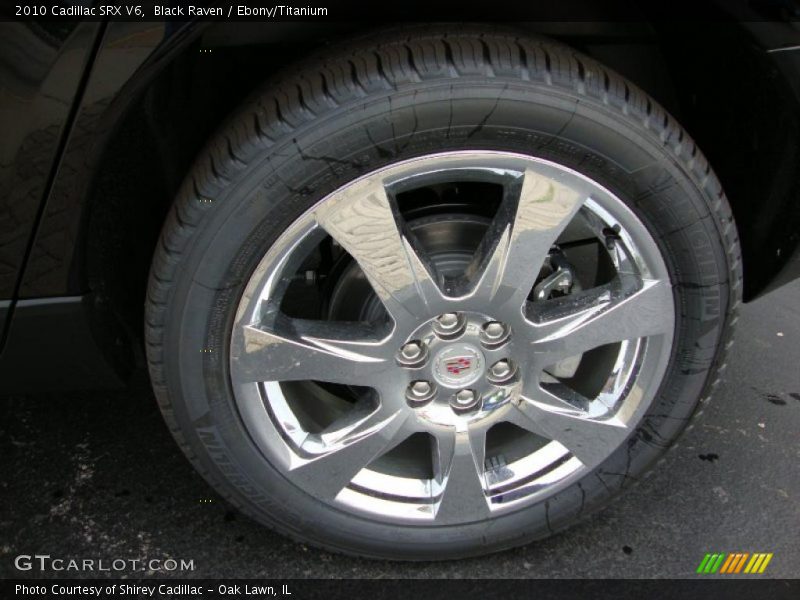 Black Raven / Ebony/Titanium 2010 Cadillac SRX V6