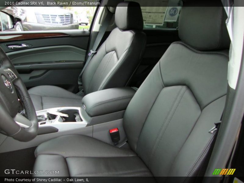 Black Raven / Ebony/Titanium 2010 Cadillac SRX V6