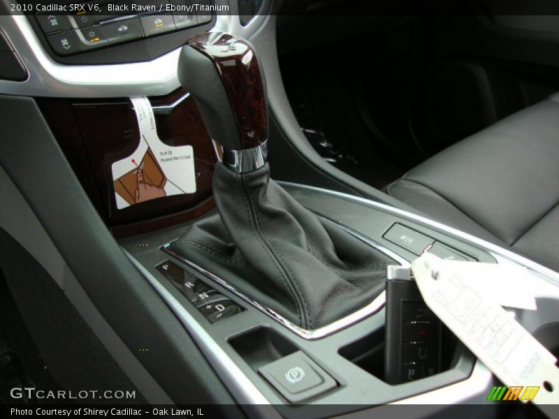 Black Raven / Ebony/Titanium 2010 Cadillac SRX V6