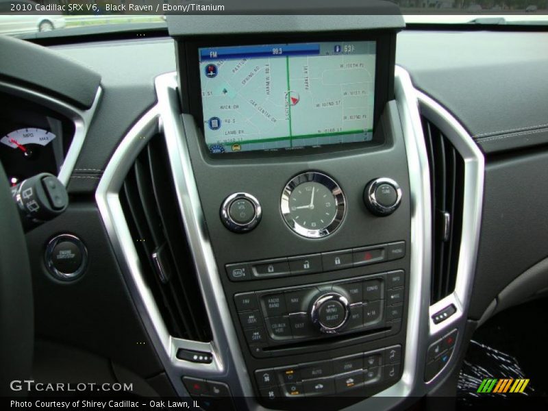 Black Raven / Ebony/Titanium 2010 Cadillac SRX V6