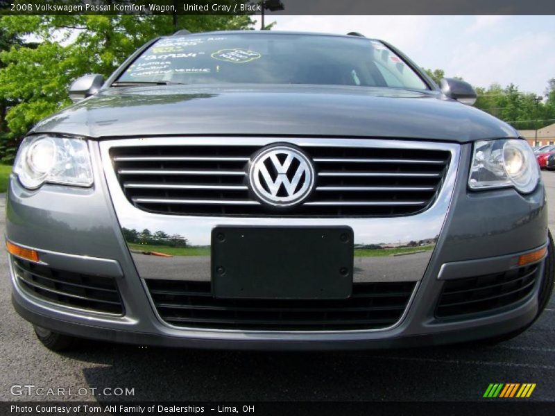 United Gray / Black 2008 Volkswagen Passat Komfort Wagon