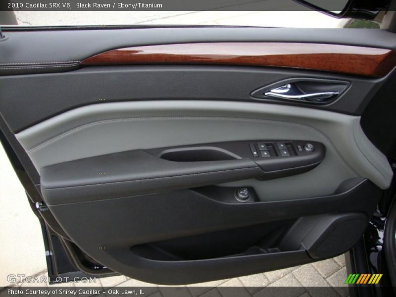 Black Raven / Ebony/Titanium 2010 Cadillac SRX V6