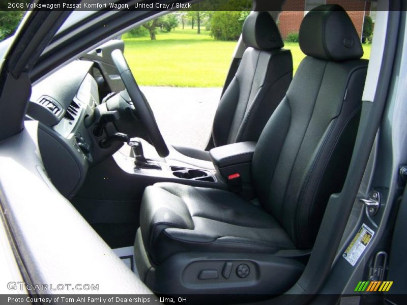 United Gray / Black 2008 Volkswagen Passat Komfort Wagon