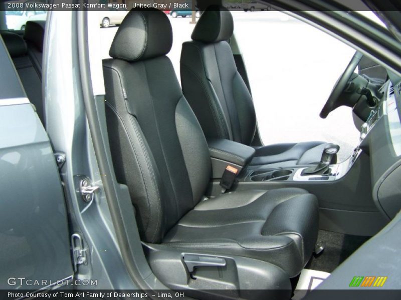 United Gray / Black 2008 Volkswagen Passat Komfort Wagon