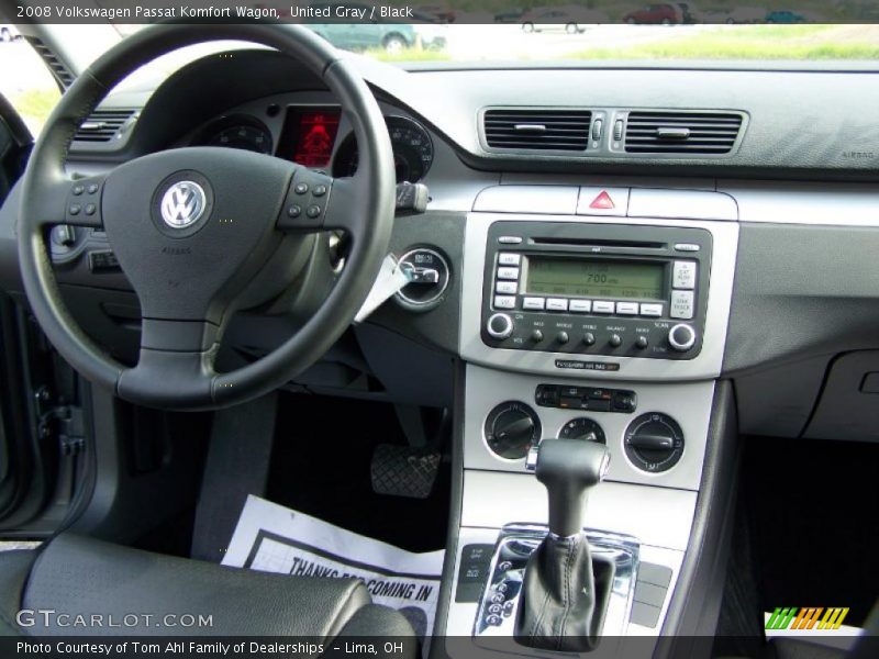 United Gray / Black 2008 Volkswagen Passat Komfort Wagon