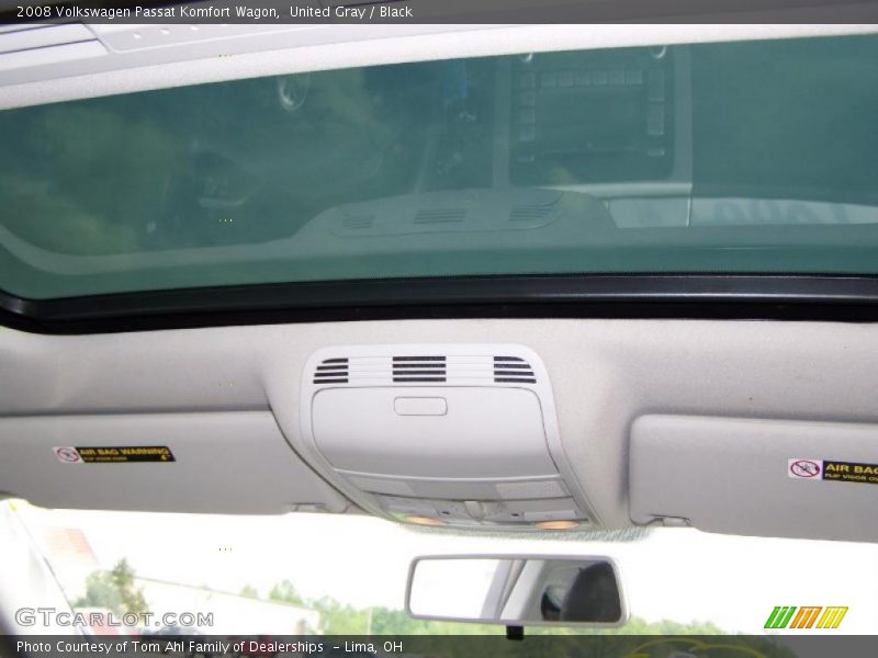 United Gray / Black 2008 Volkswagen Passat Komfort Wagon