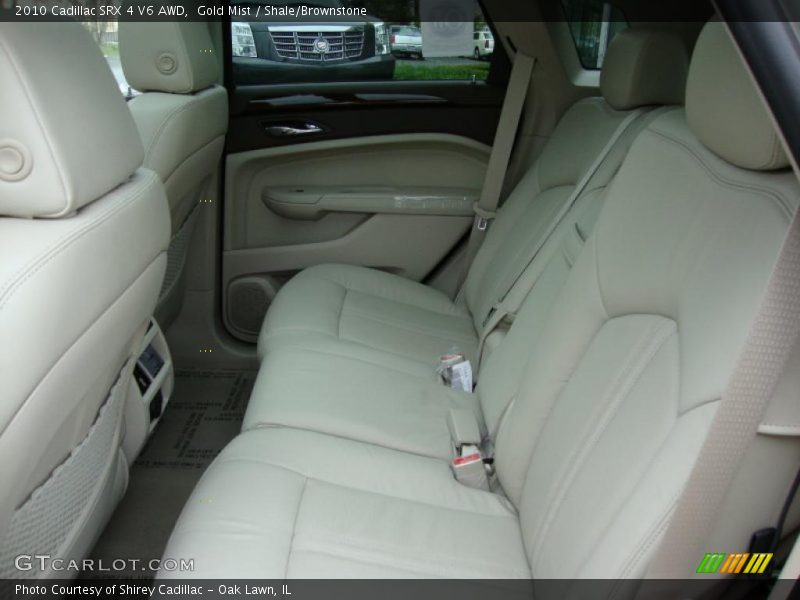 Gold Mist / Shale/Brownstone 2010 Cadillac SRX 4 V6 AWD
