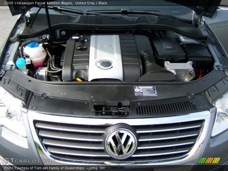 United Gray / Black 2008 Volkswagen Passat Komfort Wagon