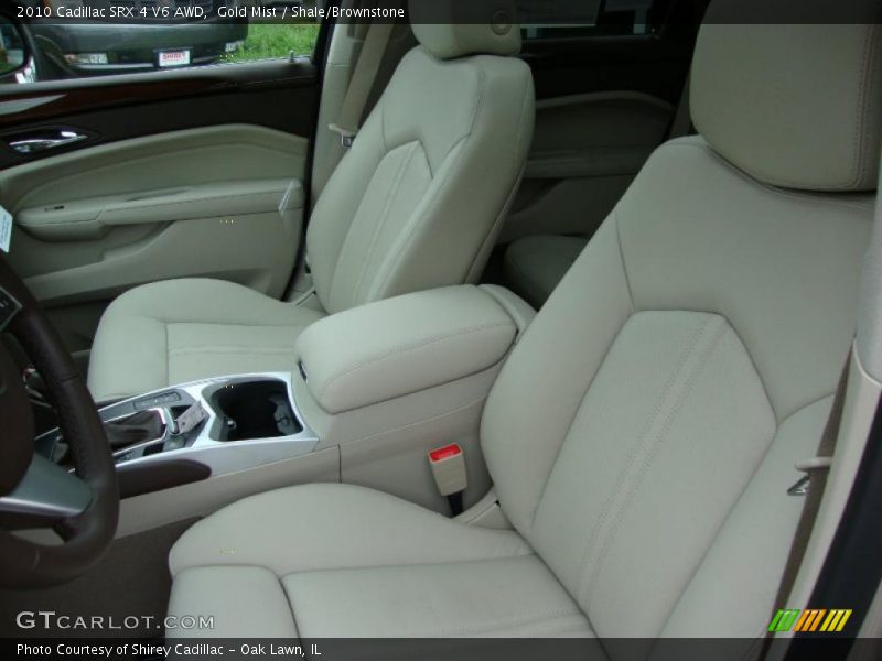 Gold Mist / Shale/Brownstone 2010 Cadillac SRX 4 V6 AWD