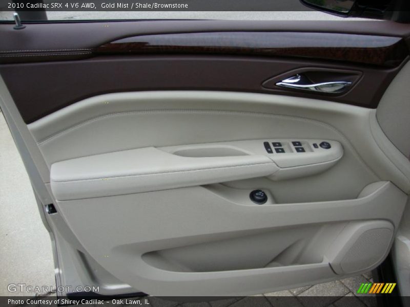 Gold Mist / Shale/Brownstone 2010 Cadillac SRX 4 V6 AWD