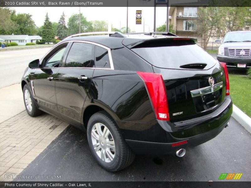 Black Raven / Ebony/Titanium 2010 Cadillac SRX V6