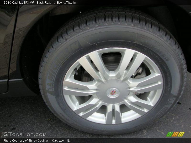 Black Raven / Ebony/Titanium 2010 Cadillac SRX V6
