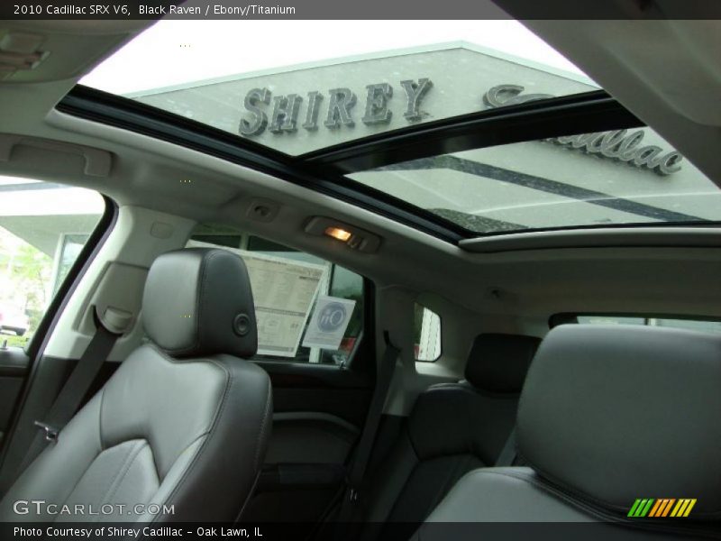 Black Raven / Ebony/Titanium 2010 Cadillac SRX V6