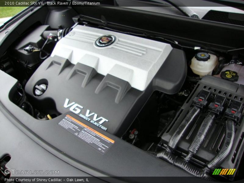 Black Raven / Ebony/Titanium 2010 Cadillac SRX V6