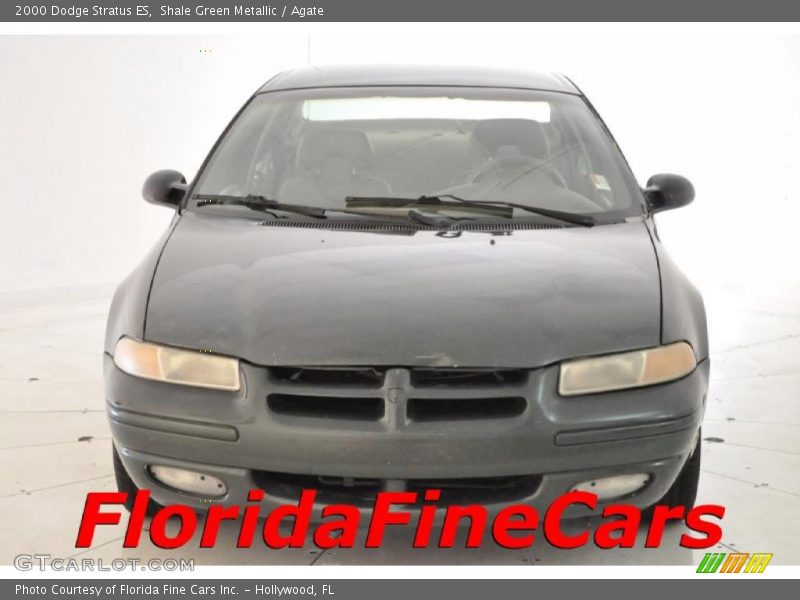 Shale Green Metallic / Agate 2000 Dodge Stratus ES