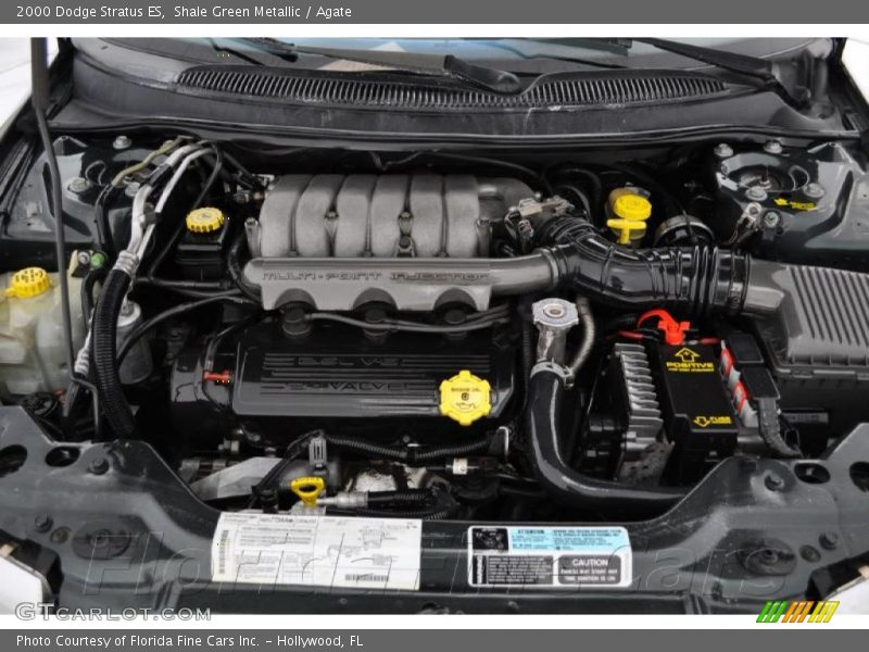 Shale Green Metallic / Agate 2000 Dodge Stratus ES