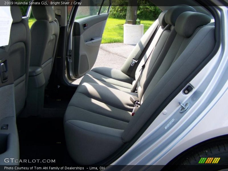 Bright Silver / Gray 2009 Hyundai Sonata GLS