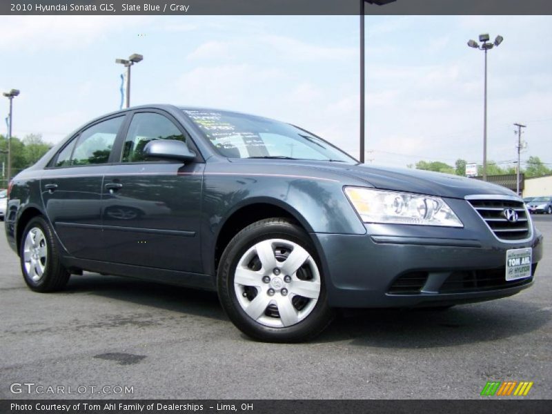 Slate Blue / Gray 2010 Hyundai Sonata GLS
