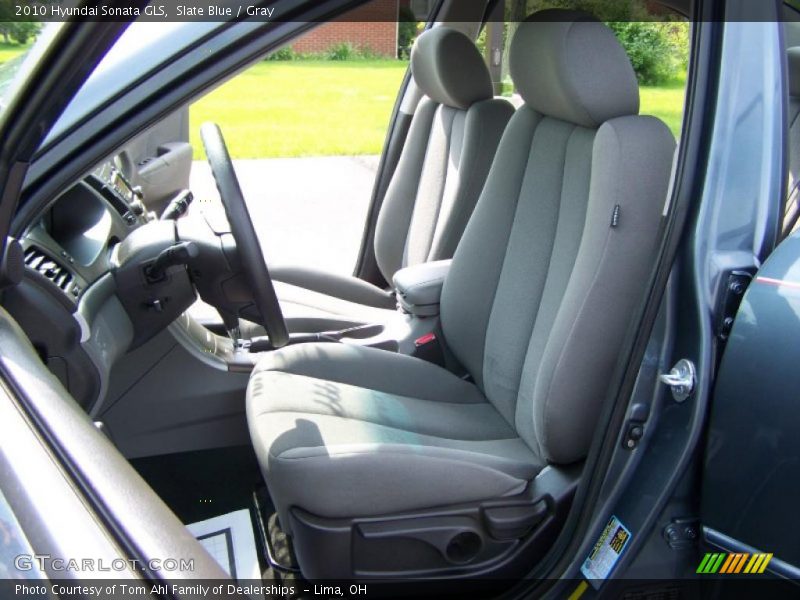 Slate Blue / Gray 2010 Hyundai Sonata GLS