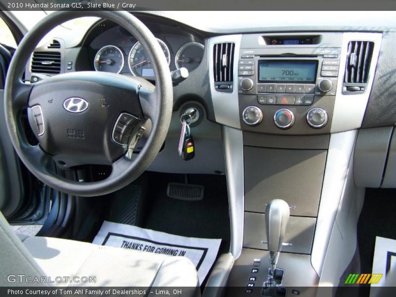 Slate Blue / Gray 2010 Hyundai Sonata GLS