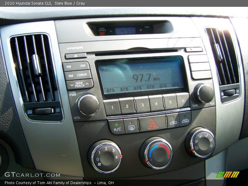 Slate Blue / Gray 2010 Hyundai Sonata GLS
