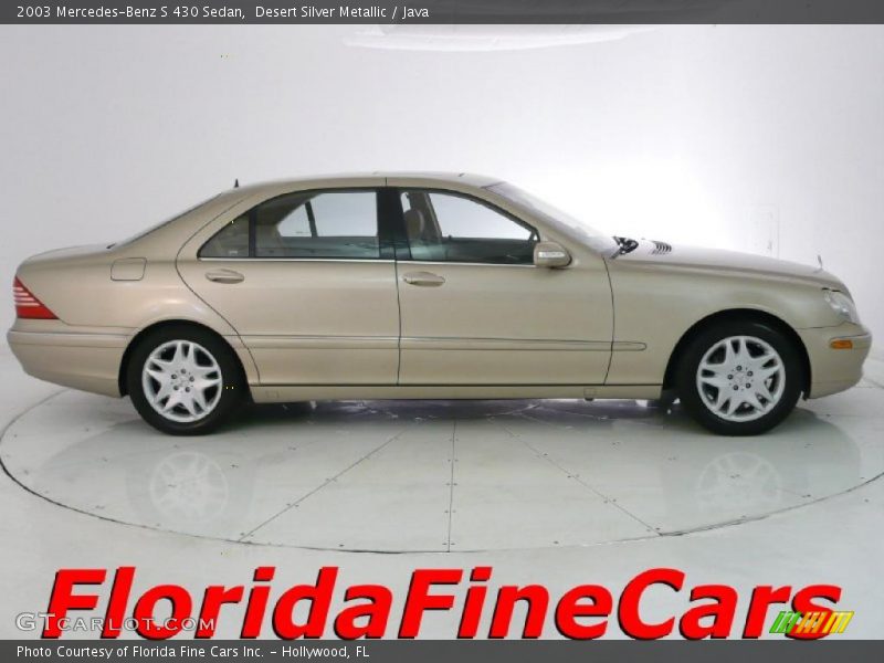 Desert Silver Metallic / Java 2003 Mercedes-Benz S 430 Sedan
