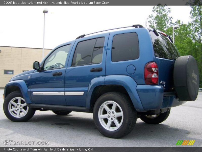 Atlantic Blue Pearl / Medium Slate Gray 2006 Jeep Liberty Limited 4x4
