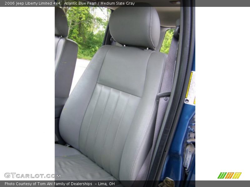 Atlantic Blue Pearl / Medium Slate Gray 2006 Jeep Liberty Limited 4x4