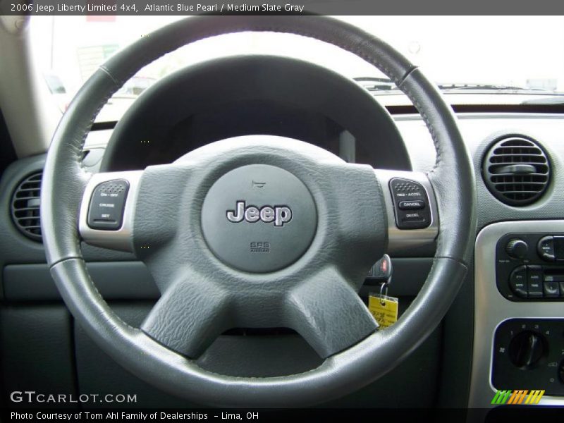 Atlantic Blue Pearl / Medium Slate Gray 2006 Jeep Liberty Limited 4x4