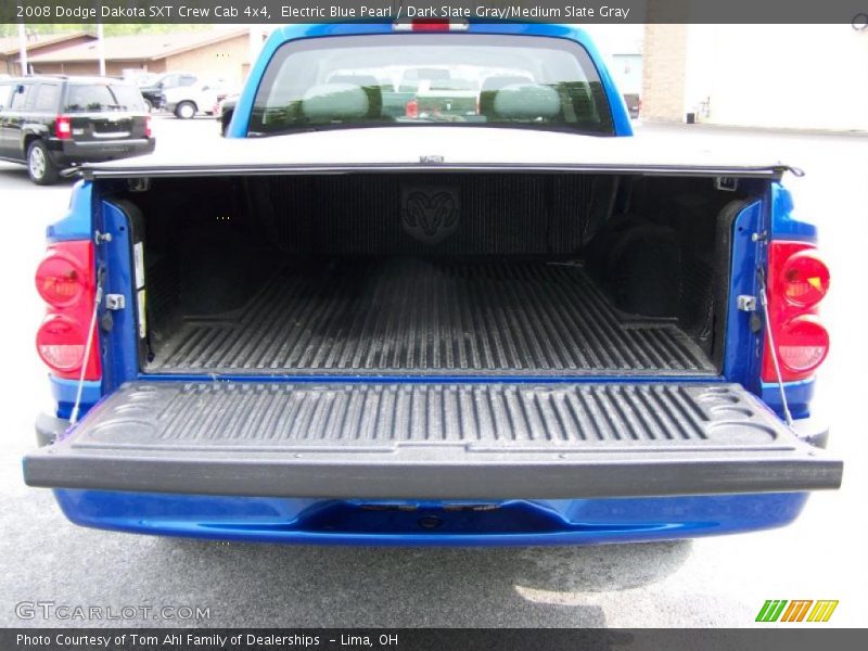 Electric Blue Pearl / Dark Slate Gray/Medium Slate Gray 2008 Dodge Dakota SXT Crew Cab 4x4