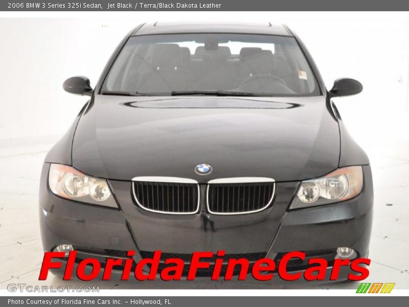 Jet Black / Terra/Black Dakota Leather 2006 BMW 3 Series 325i Sedan