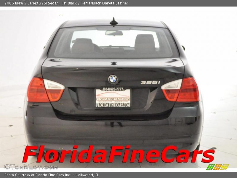 Jet Black / Terra/Black Dakota Leather 2006 BMW 3 Series 325i Sedan