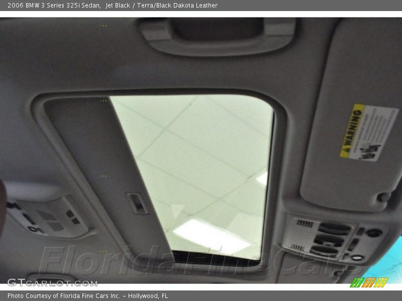 Jet Black / Terra/Black Dakota Leather 2006 BMW 3 Series 325i Sedan